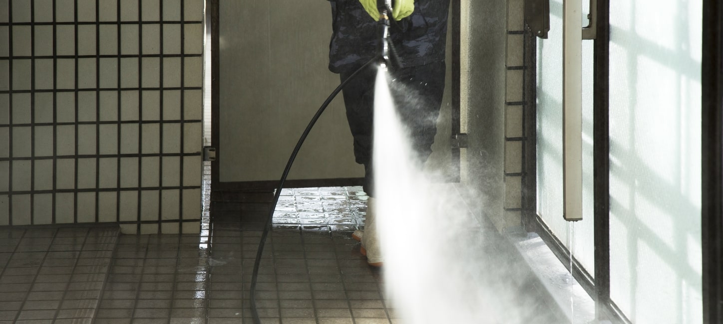 マンション等共用部高圧洗浄