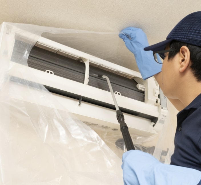 エアコン分解清掃